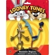 Looney Tunes - Pack 2 figurines flexibles Bip Bip et Coyote 15 cm