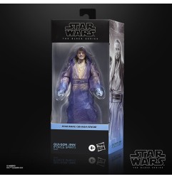 Star Wars : Obi-Wan Kenobi Black Series - Figurine Qui-Gon Jinn (Force Spirit) 15 cm