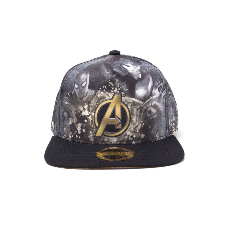 Marvel - Avengers Infinity War casquette hip hop Snap Back Heroes All AOP