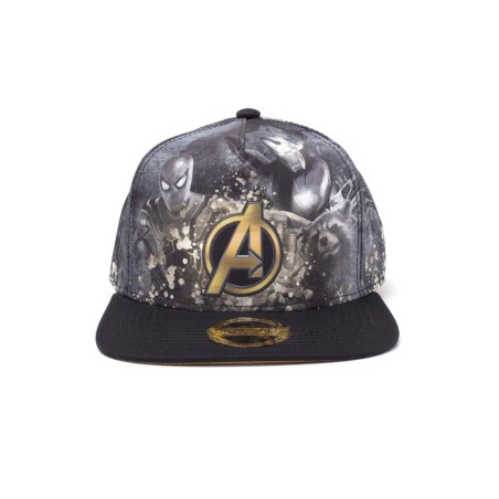 Marvel - Avengers Infinity War casquette hip hop Snap Back Heroes All AOP