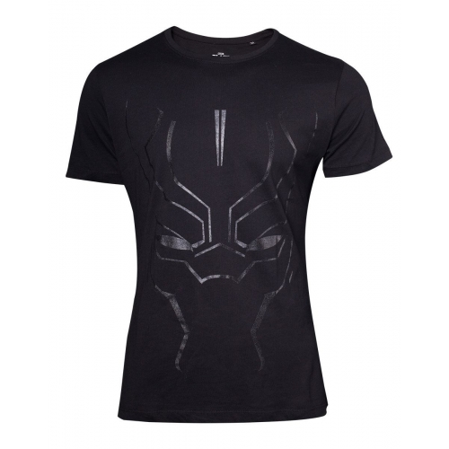 Black Panther - T-Shirt Black on Black Face