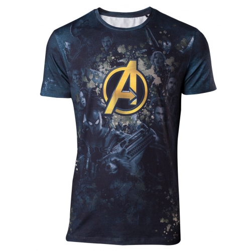 Avengers Infinity War - T-Shirt All Over Team