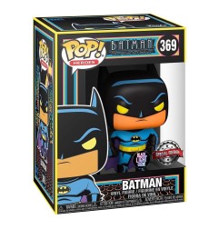DC Comics - Series POP! Heroes Vinyl figurine Batman(Black Light) 9 cm