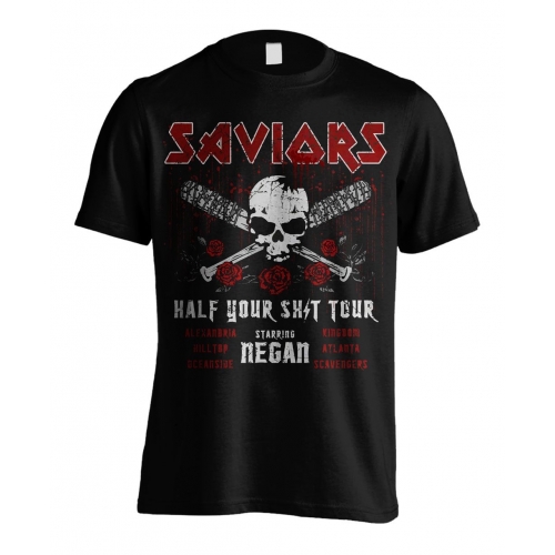 The Walking Dead - Walking Dead T-Shirt Saviours Tour  