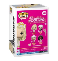 Barbie - Figurine POP! Gold Disco Barbiel 9 cm