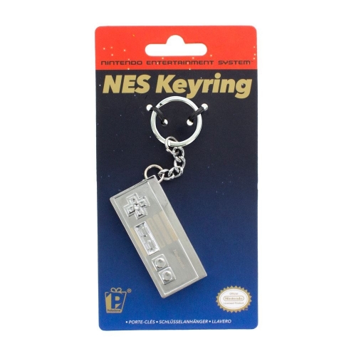 Nintendo - Porte-clés métal 3D NES Controller 6 cm