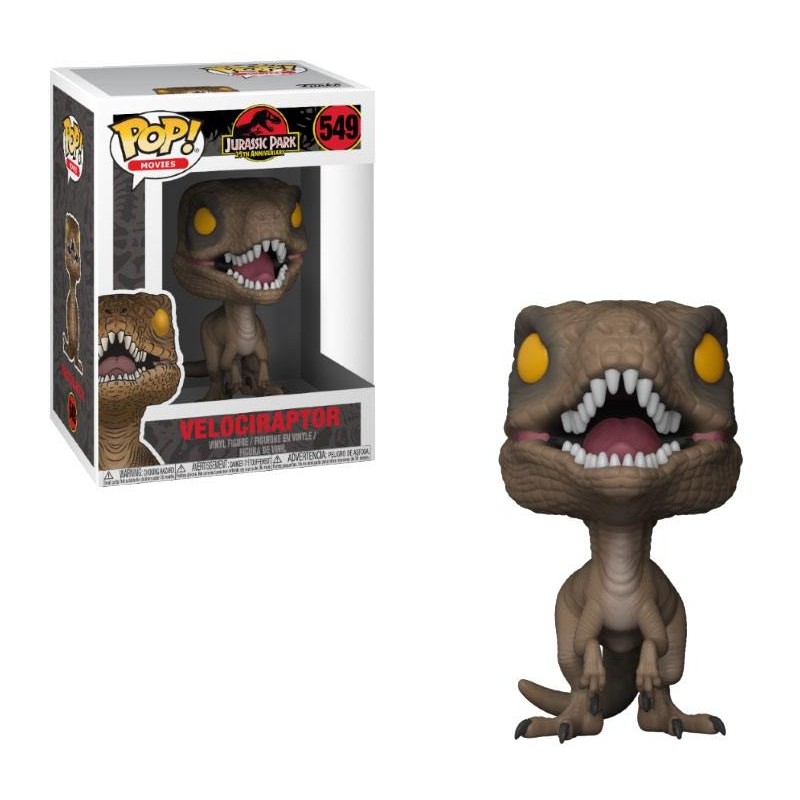 Jurassic Park - POP! Movies Vinyl figurine Velociraptor 9 cm