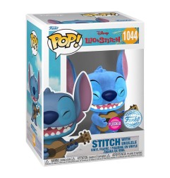 Lilo & Stitch - POP! & Tee set figurine et T-Shirt Ukelele Stitch (FL) 