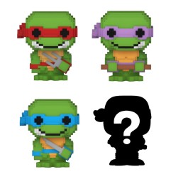 Tortues Ninja - Les Tortues ninja pack 4 figurines Bitty POP! Vinyl 8-Bit 2,5 cm