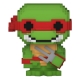 Les Tortues Ninja - Pack 4 figurines Bitty POP! 8-Bit 2,5 cm