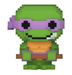 Les Tortues Ninja - Pack 4 figurines Bitty POP! 8-Bit 2,5 cm