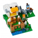 Minecraft Lego - Le poulailler