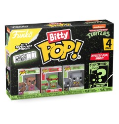 Tortues Ninja - Les Tortues ninja pack 4 figurines Bitty POP! Vinyl Splinter 2,5 cm