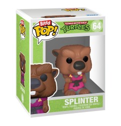 Tortues Ninja - Les Tortues ninja pack 4 figurines Bitty POP! Vinyl Splinter 2,5 cm