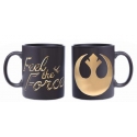 Star Wars Episode VIII - Mug Feel The Force (Rebel Logo)