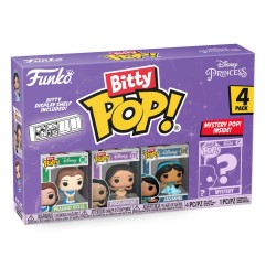 Disney - Princesses pack 4 figurines Bitty POP! Vinyl Belle 2,5 cm