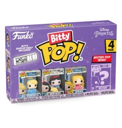 Disney - Princesses pack 4 figurines Bitty POP! Vinyl Cinderella 2,5 cm