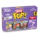 Disney Princesses - Pack 4 figurines Bitty POP! Vinyl Rapunzel 2,5 cm