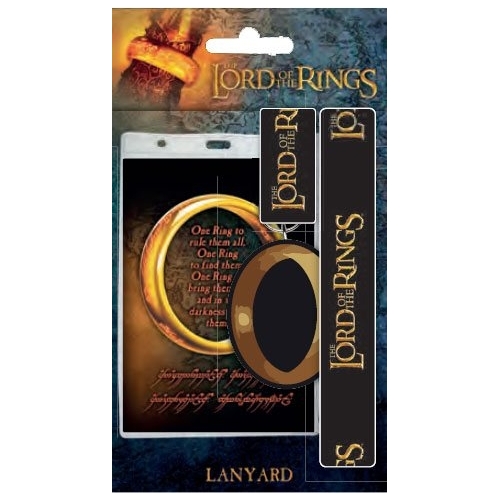 Le Seigneur des Anneaux - Porte-clés One Ring avec dragonne