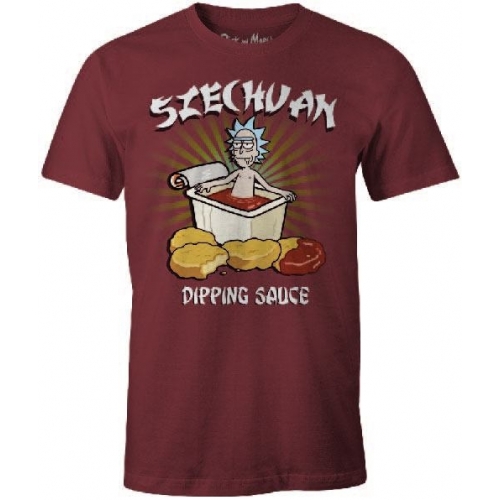 Rick et Morty - T-Shirt Szechuan Dipping Sauce 