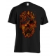The Walking Dead - T-Shirt Orange Skull