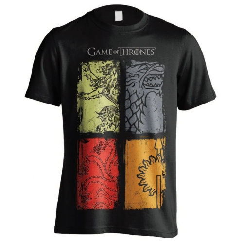 Game of Thrones - T-Shirt 4 Logos