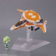 Macross Delta - Véhicule avec figurine Tiny Session VF-31E Siegfried (Chuck Mustang Use) with Reina Prowler 10 cm