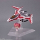 Macross Delta - Véhicule avec figurine Tiny Session VF-31C Siegfried (Mirage Farina Jenius Use) with Makina Nakajima 10 cm