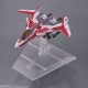 Macross Delta - Véhicule avec figurine Tiny Session VF-31C Siegfried (Mirage Farina Jenius Use) with Makina Nakajima 10 cm