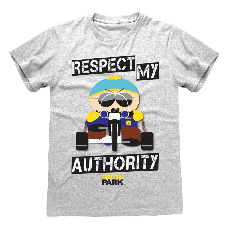 - South Park T-Shirt Respect My Authority - South Park T-Shirt Respect My Authority