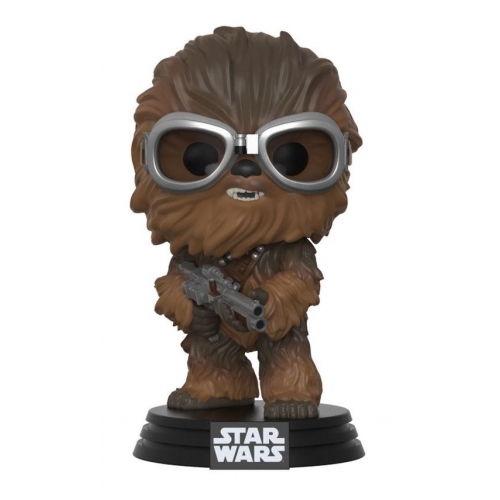 Solo : A Star Wars Story - Figurine POP! Bobble Head Chewbacca with Goggles 9 cm