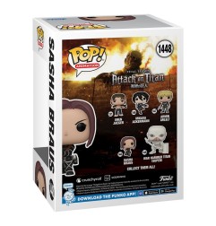 L'Attaque des Titans - Attack on Titan POP! Animation Vinyl figurine Sasha 9 cm