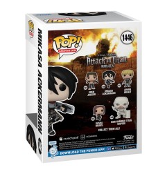 L'Attaque des Titans - Attack on Titan POP! Animation Vinyl figurine Mikasa Ackerman 9 cm