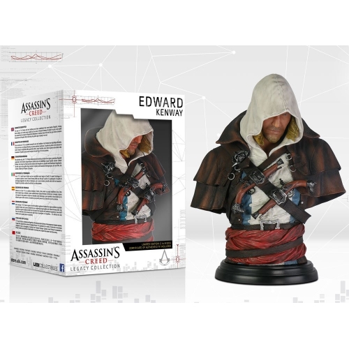 Assassin's Creed IV Black Flag - Buste Legacy Collection Edward Kenway 19 cm