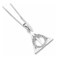 Harry Potter - Collier argent Reliques de la Mort (Argent sterling)