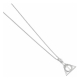 Harry Potter - Collier argent Reliques de la Mort (Argent sterling)