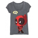 Deadpool - T-Shirt femme Chibi  