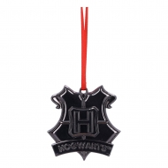 Harry Potter - Décoration sapin Hogwarts Crest (Silver) 6 cm