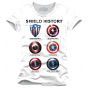 Avengers Assemble - T-Shirt Shield History