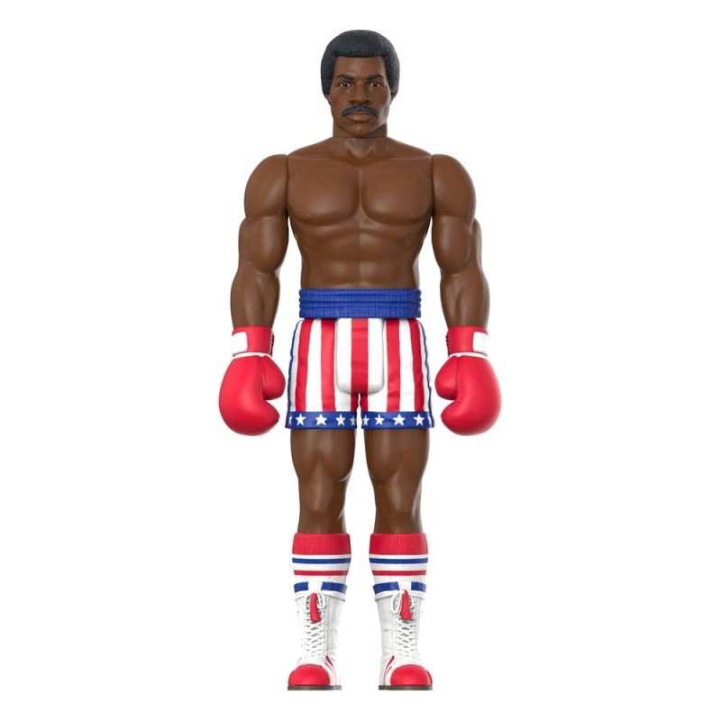 Rocky - ReAction figurine  Apollo Creed 10 cm