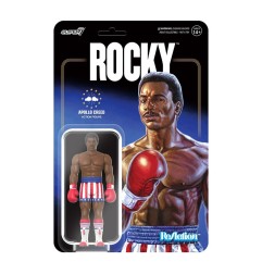 Rocky - Figurine ReAction Apollo Creed 10 cm