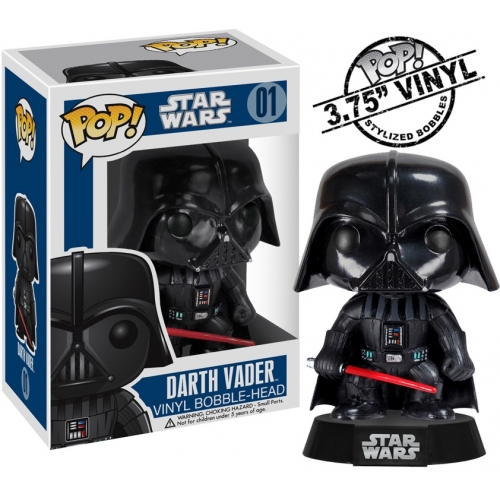 Star Wars - Figurine POP! Bobble Head Darth Vader 10 cm