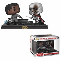 Star Wars - Pack 2 POP! Movie Moments Vinyl Bobble Head Finn vs Captain Phasma 9 cm
