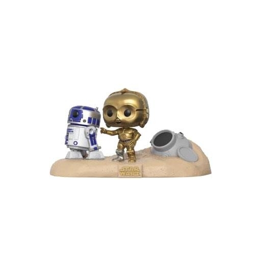 Star Wars - Pack 2 Figurines POP! Bobble Head Escape Pod Landing 9 cm