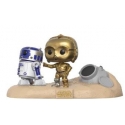 Star Wars - Pack 2 Figurines POP! Bobble Head Escape Pod Landing 9 cm