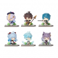 Genshin Impact - Pack 6 figurines Battle Scene Collection Liyue Edition 6 cm