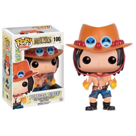 One Piece - POP! Television Vinyl figurine Portgas D. Ace 9 cm