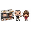 The Walking Dead - Pack 2 Figurine POP! Negan & Carl Grimes 9 cm