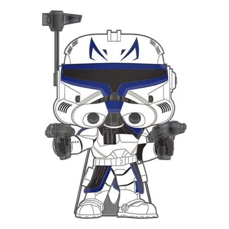 Star Wars - Clone Wars Loungefly POP! Pin pin's émaillé Captain Rex (Glow-in-the-Dark) 10 cm