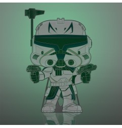 Star Wars - Clone Wars Loungefly POP! Pin pin's émaillé Captain Rex (Glow-in-the-Dark) 10 cm